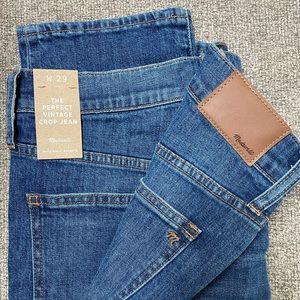NWT Madewell vintage crop